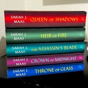 TOG Throne of Glass Series Books 1 - 5
